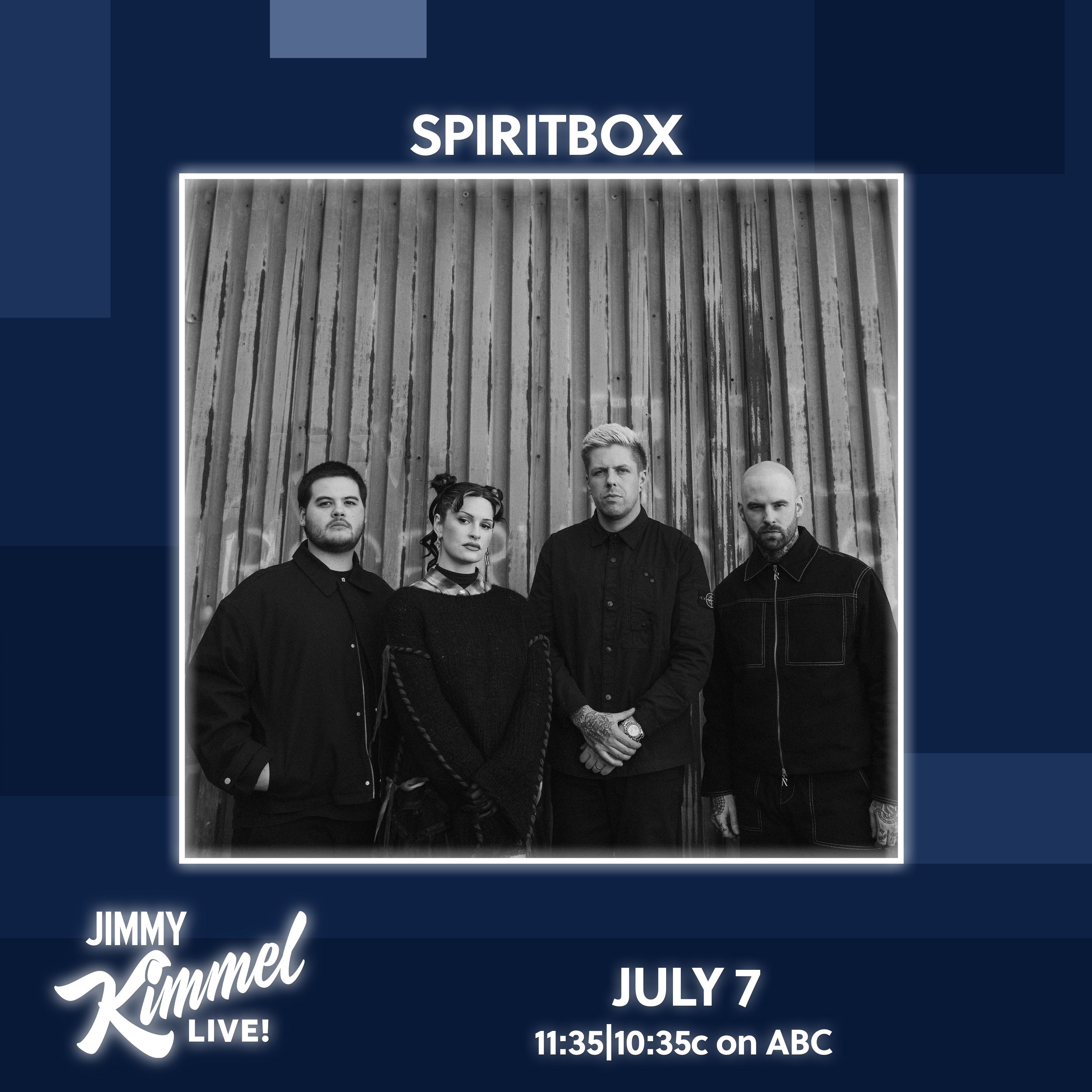 Spiritbox To Perform On 'Jimmy Kimmel Live!'