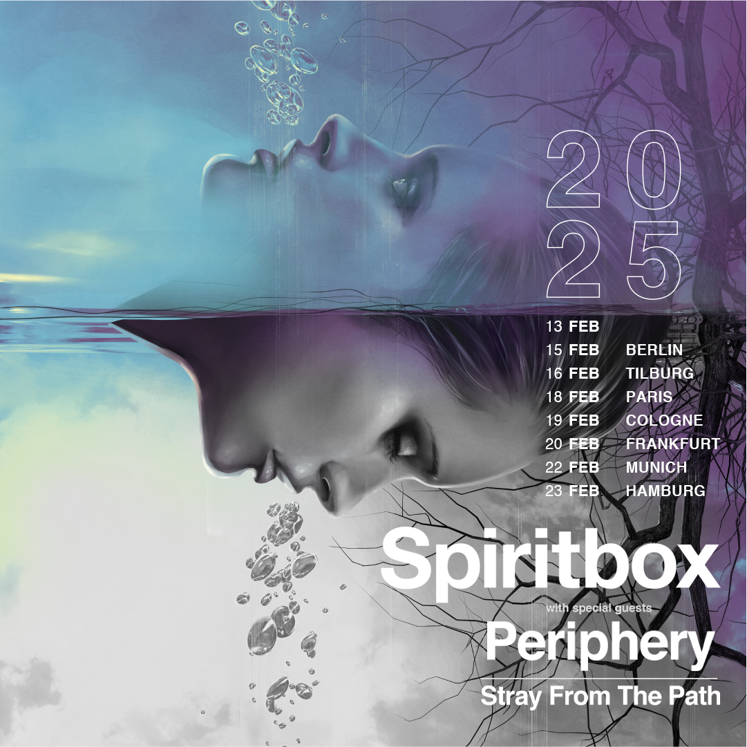Spiritbox Announce 2025 European Headline Tour with Periphery and Stray From The Path
