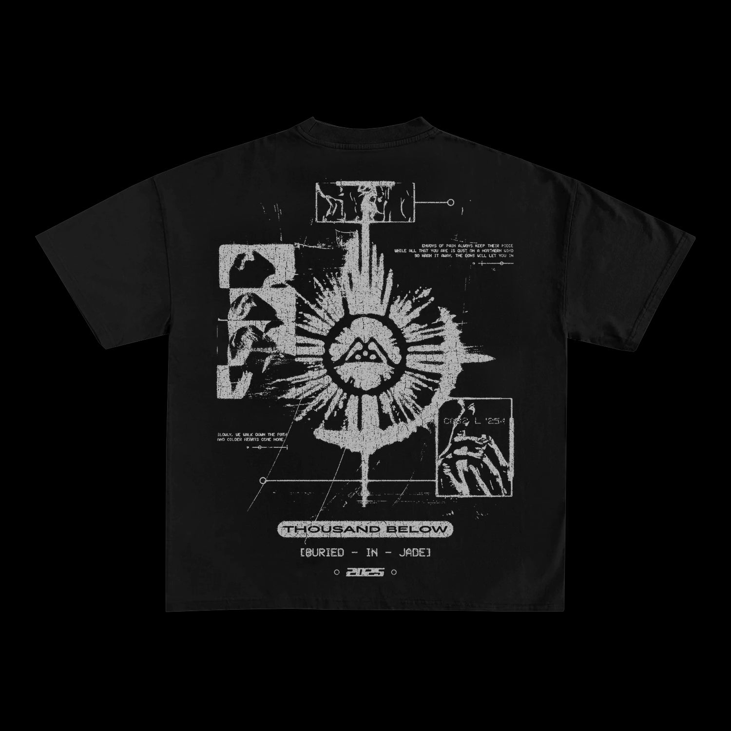 Buried In Jade Black T-Shirt