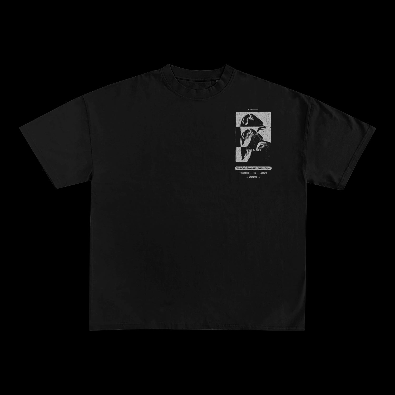 Buried In Jade Black T-Shirt