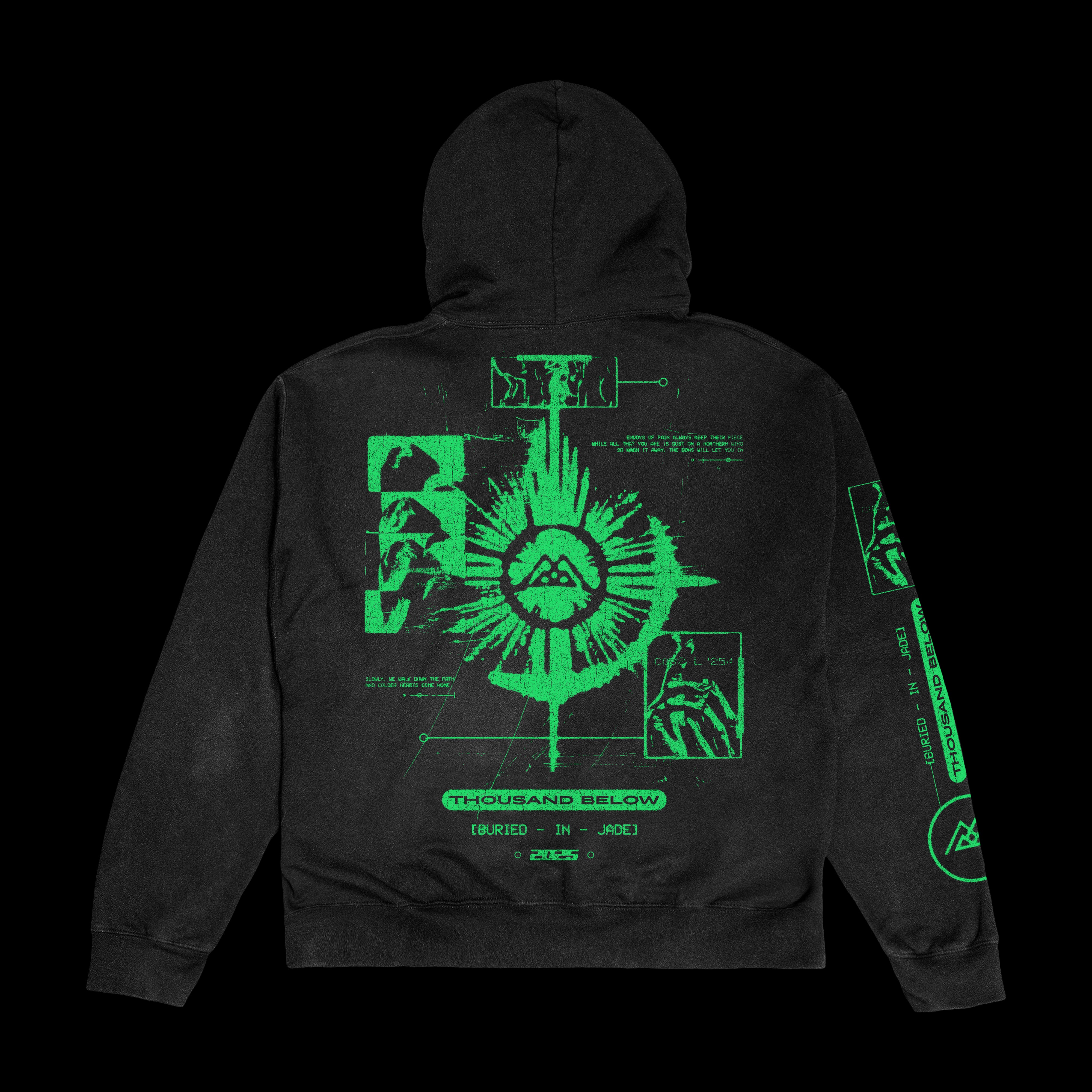 Buried In Jade Black Pullover
