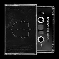 Tsunami Sea Clear w/ Black Liner Cassette Tape