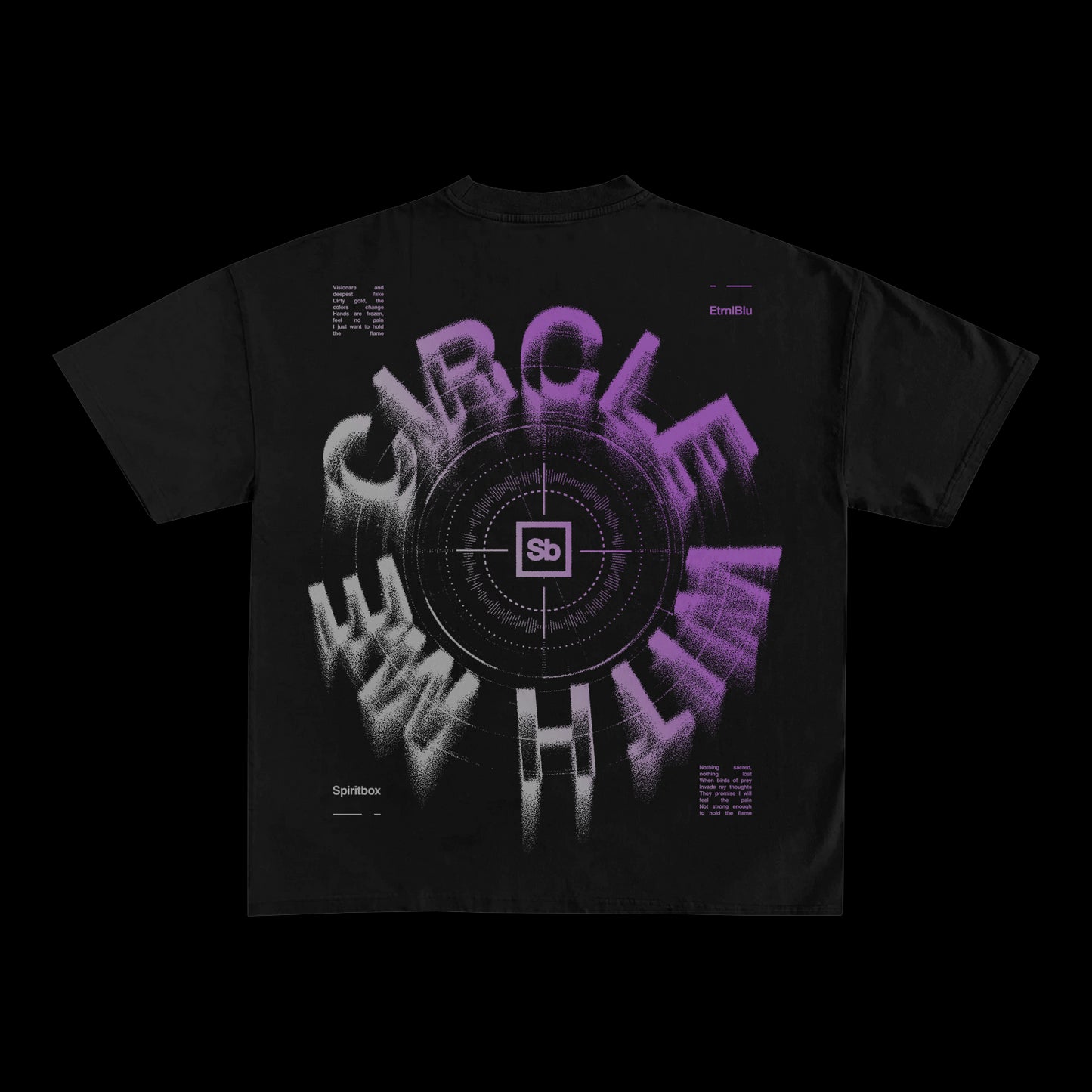 Orbital Black T-Shirt