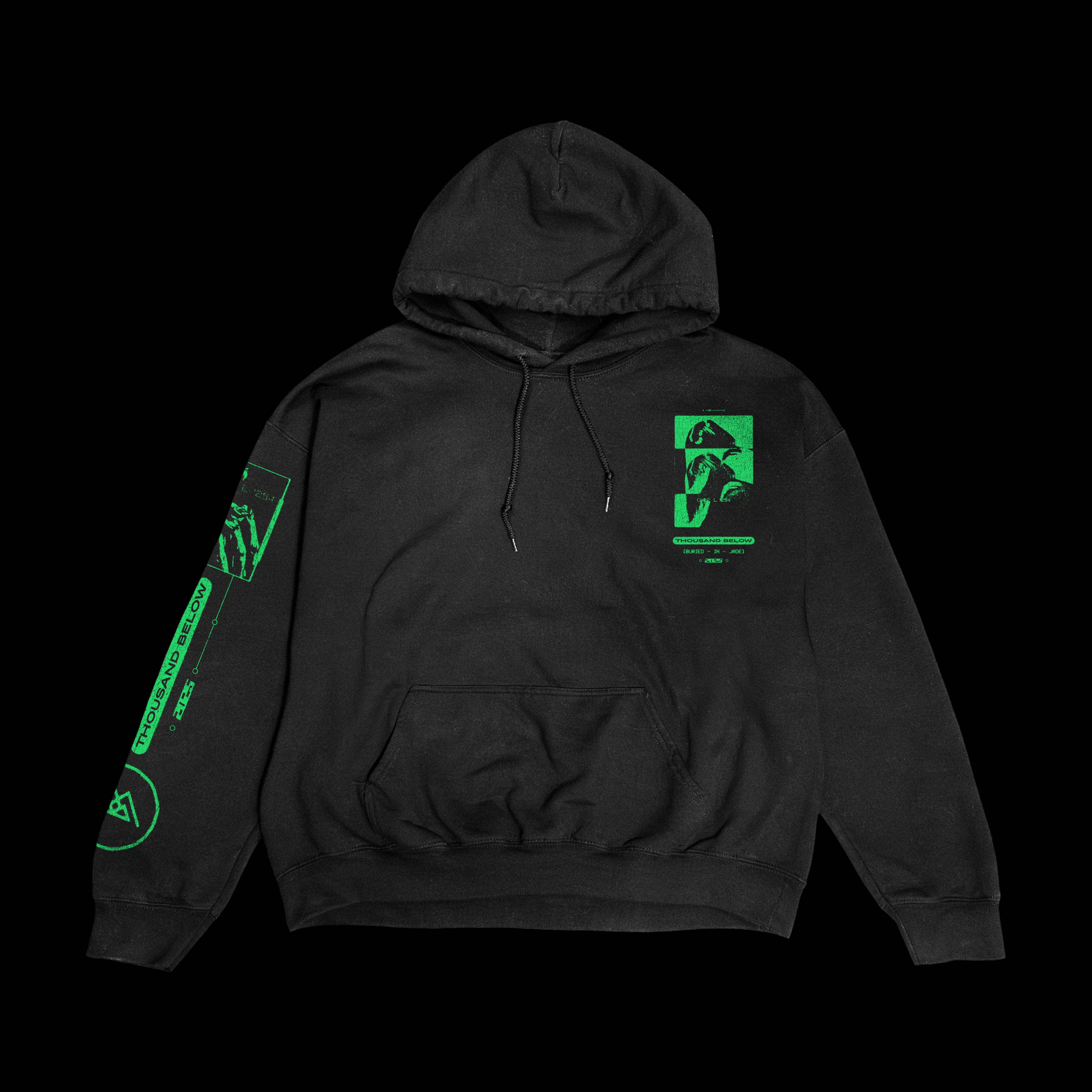 Buried In Jade Black Pullover