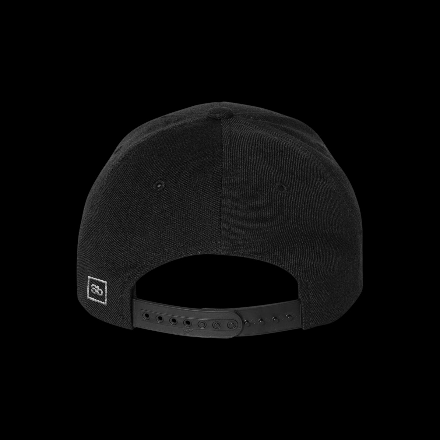 Death Metal Logo Black Snapback Hat