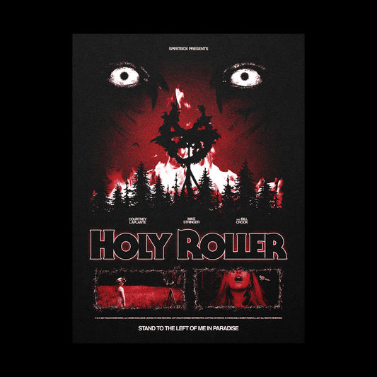 Holy Roller Horror 18" X 24"  Lithograph Poster w/ Tube