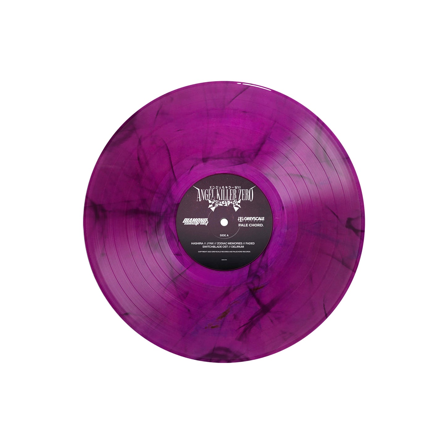 Angel Killer Zero Deluxe Purple & Black Galaxy and Pink & Black Galaxy Vinyl LP