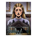 A comic book cover shows a woman with closed eyes above a night house. The Spiritbox brand name is on the left, someone stands alone by the house, and "Constance" is on the right edge.