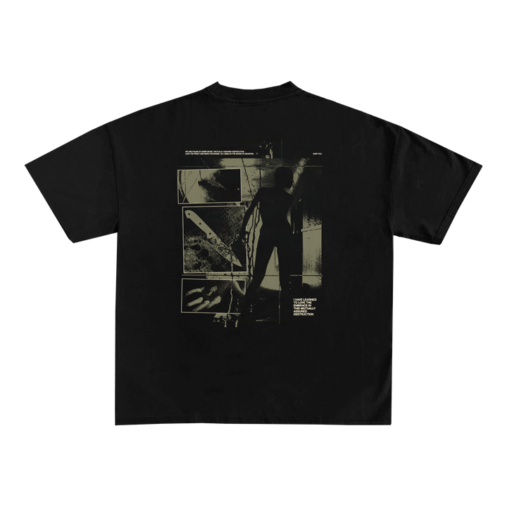 Hurt You Black T-Shirt back