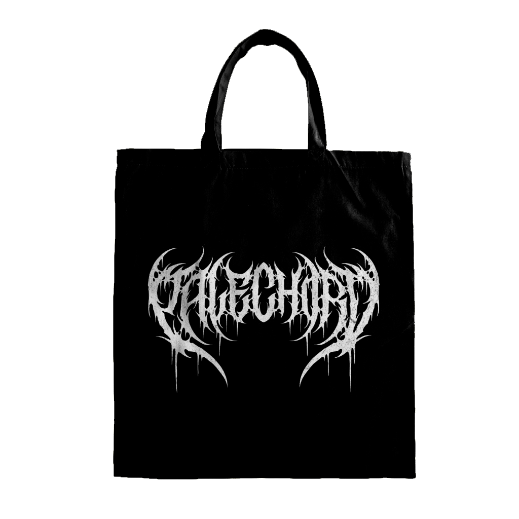 Death Metal Logo Black Tote Bag