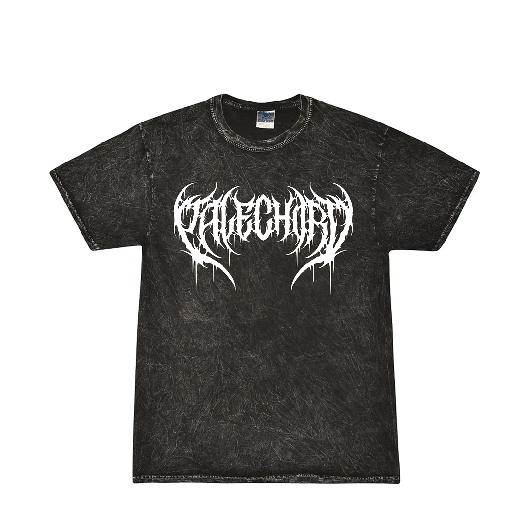 Death Metal Logo Mineral Black T-Shirt