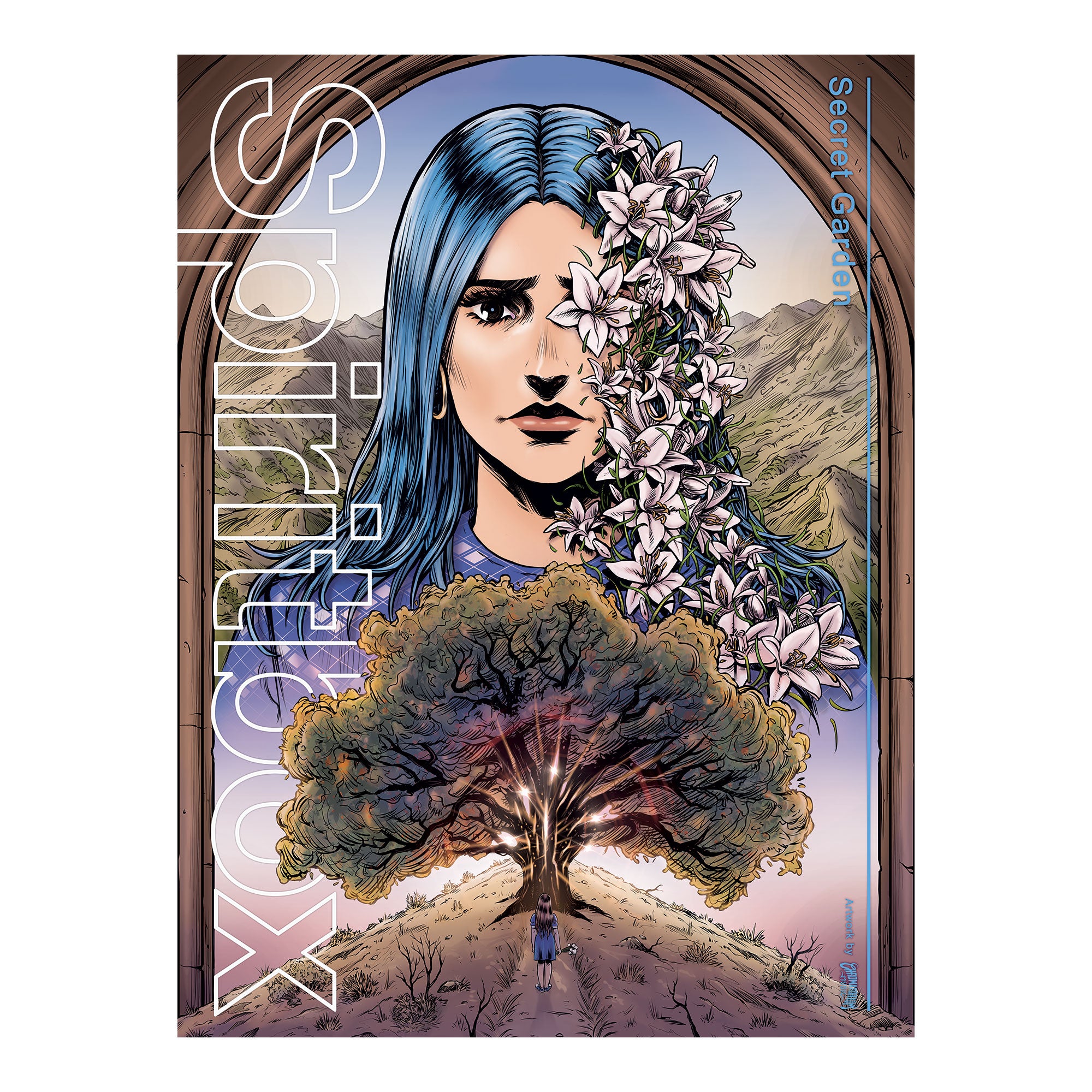 Secret Garden 18" x 24" Lithograph Poster w/ Tube