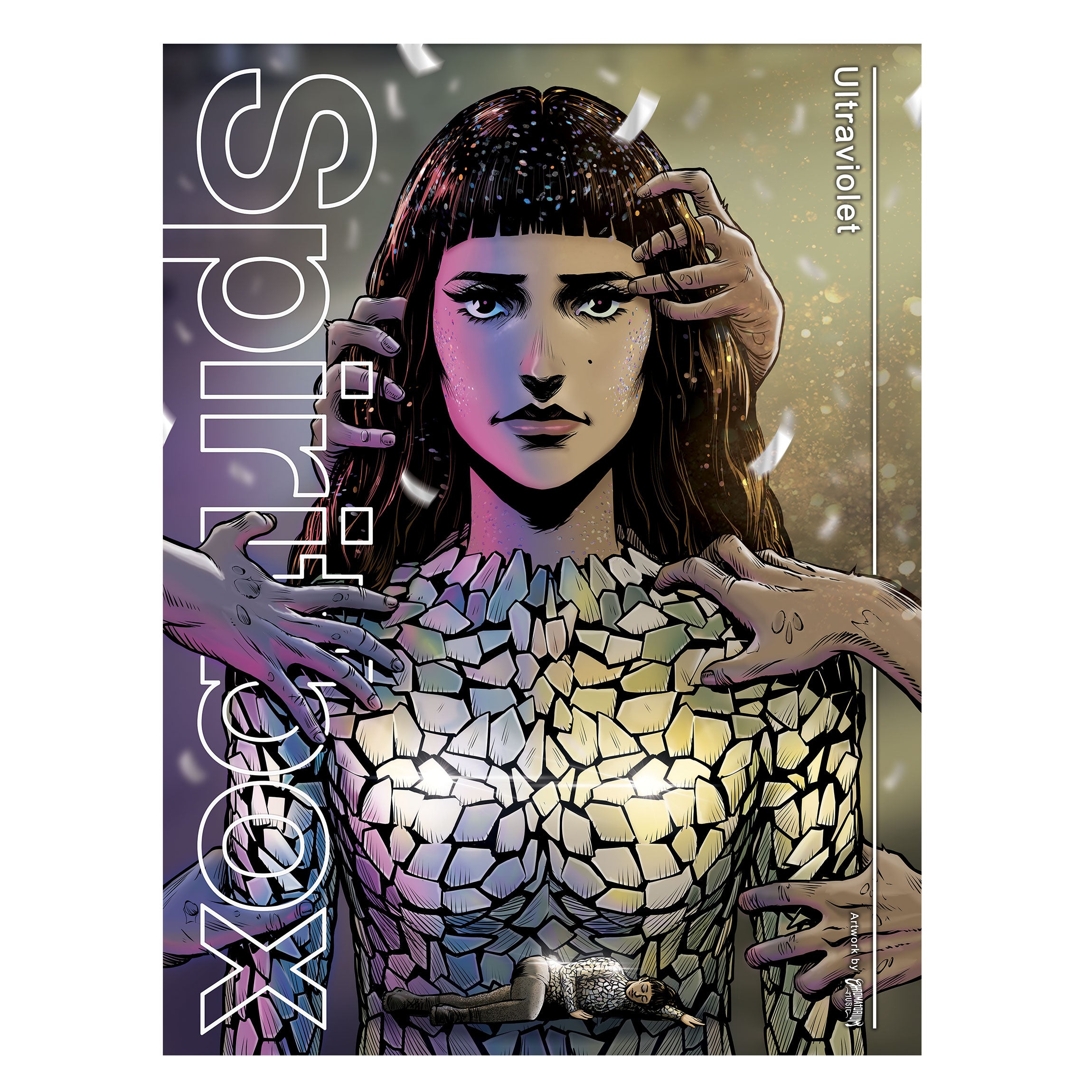 Ultraviolet 18" x 24"  - Lithograph Poster w/ Tube