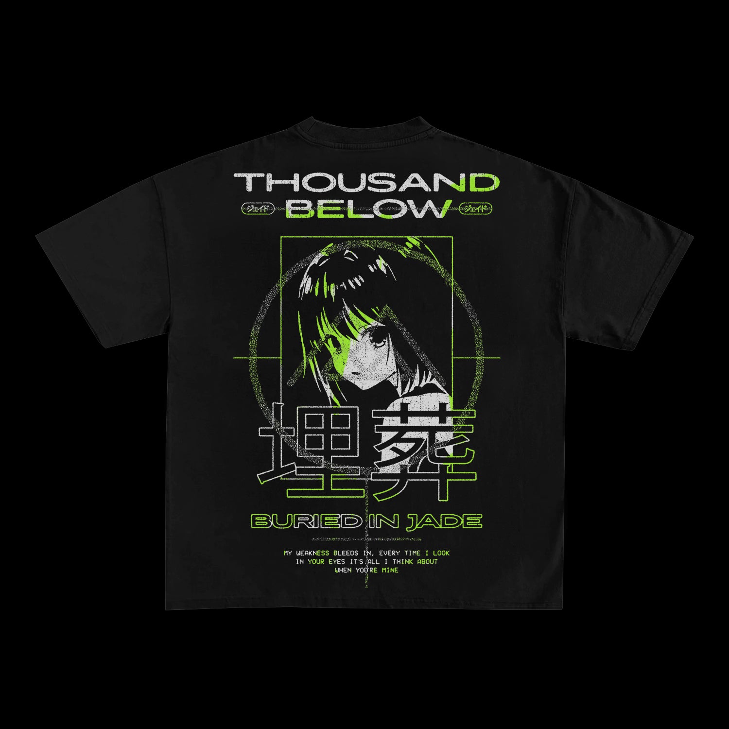 Anime Black T-Shirt