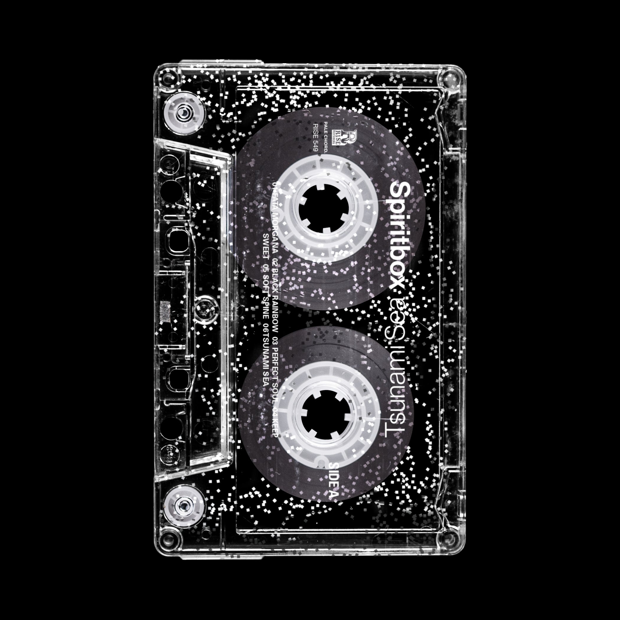Tsunami Sea Glitter Cassette Tape