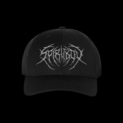 Death Metal Logo Black Snapback Hat