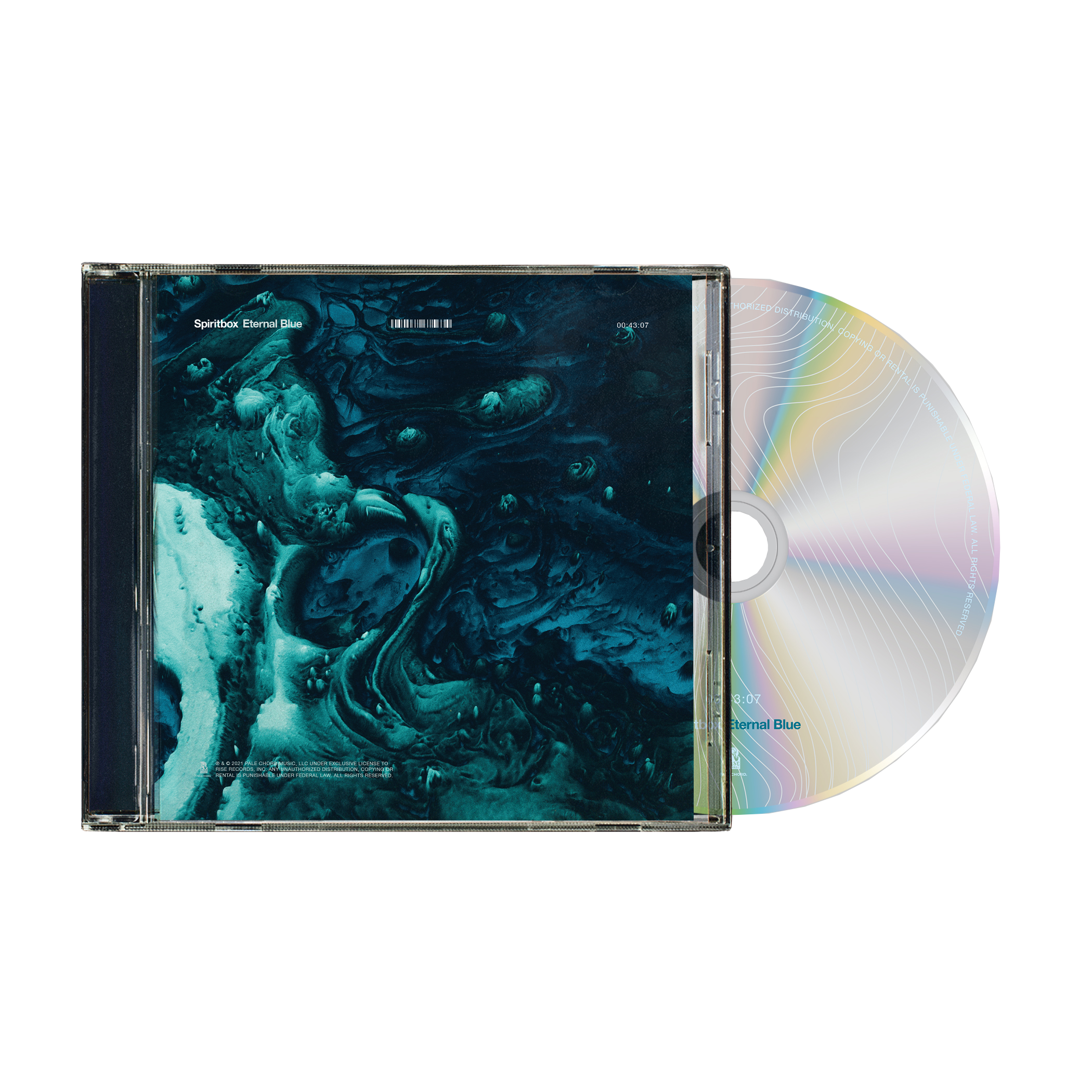 spiritbox Eternal Blue CD and case