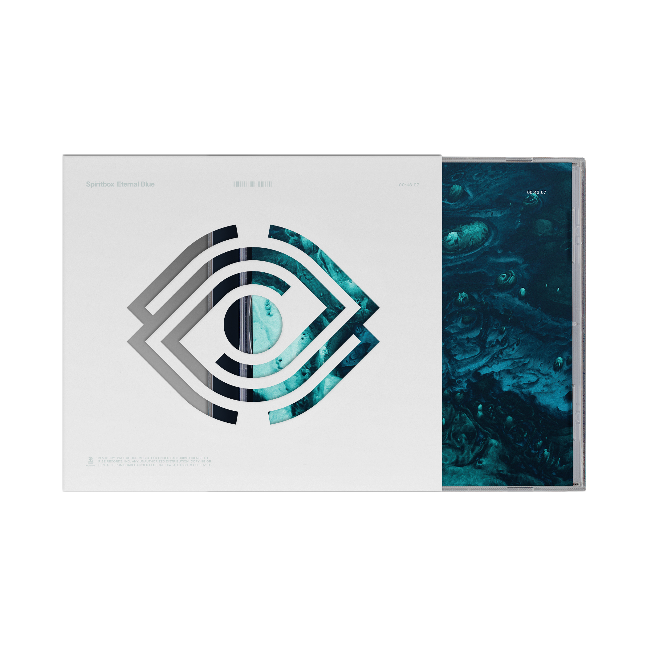 spiritbox Eternal Blue CD case