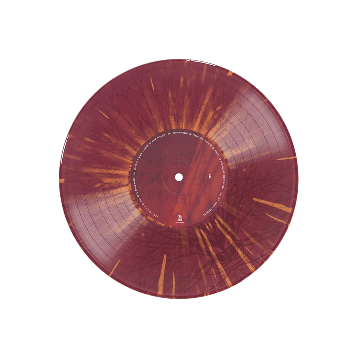 Rotoscope Red W/ Tangerine Splatter 10" Vinyl LP