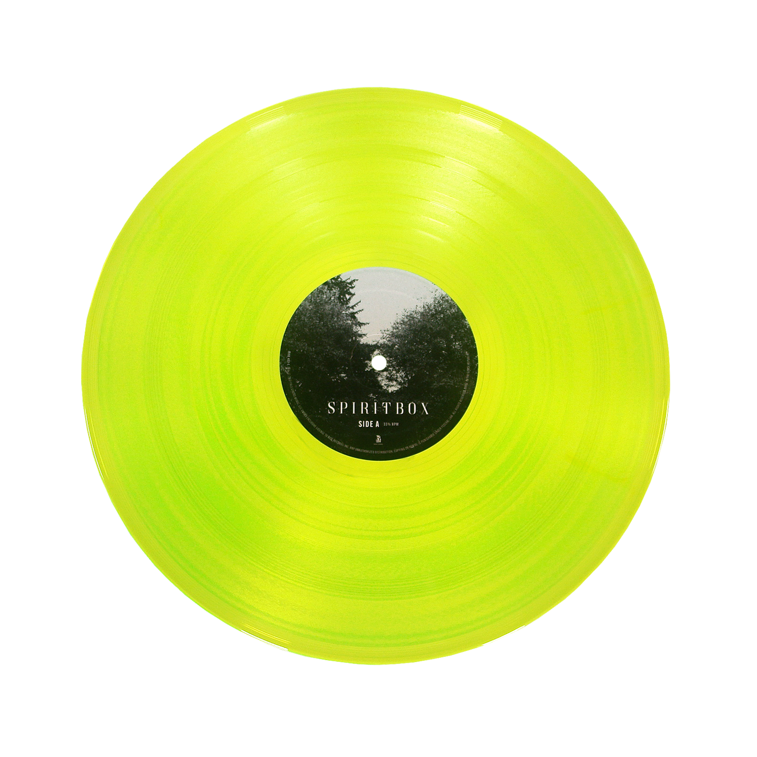 spiritbox Self Titled Highlighter Yellow Vinyl LP