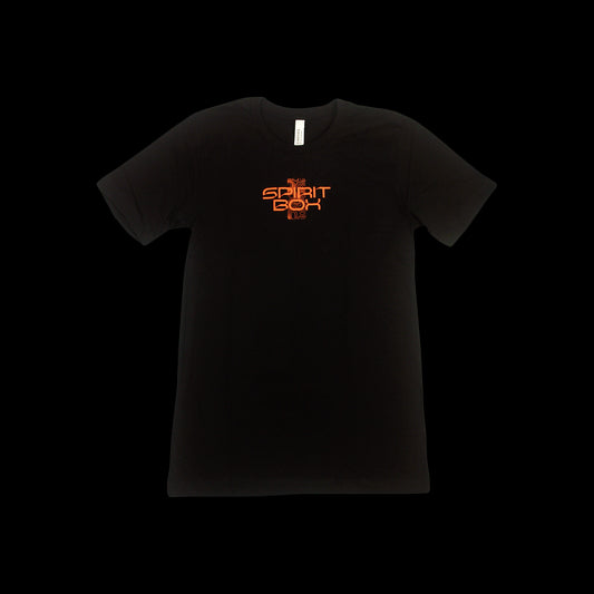 Rotoscope Orange Print Black T-Shirt