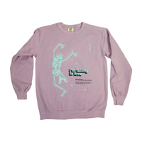 I'm Falling In Love Lavender Crewneck